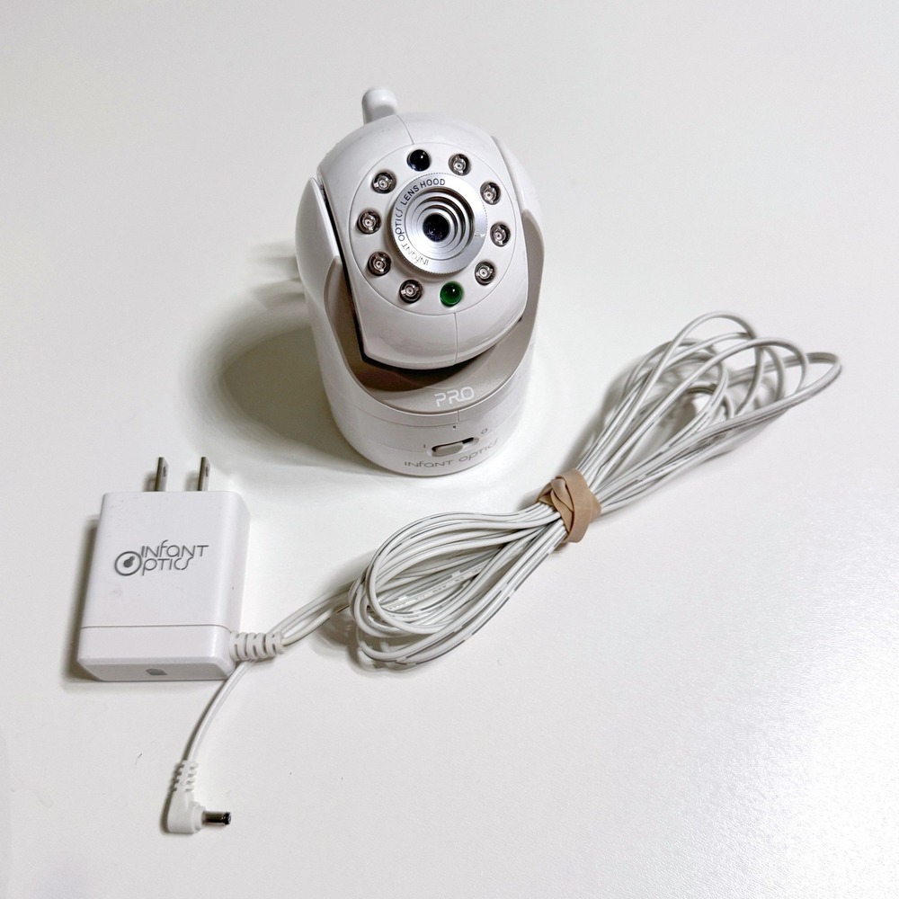 Infant Optics DXR-8 PRO Video Baby Monitor Add-On Camera White DXR8PPZ-A w/ cord